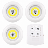 چراغ زیر کابینتی ریموت دار اورجینال 3in1 بسته 3 عددی