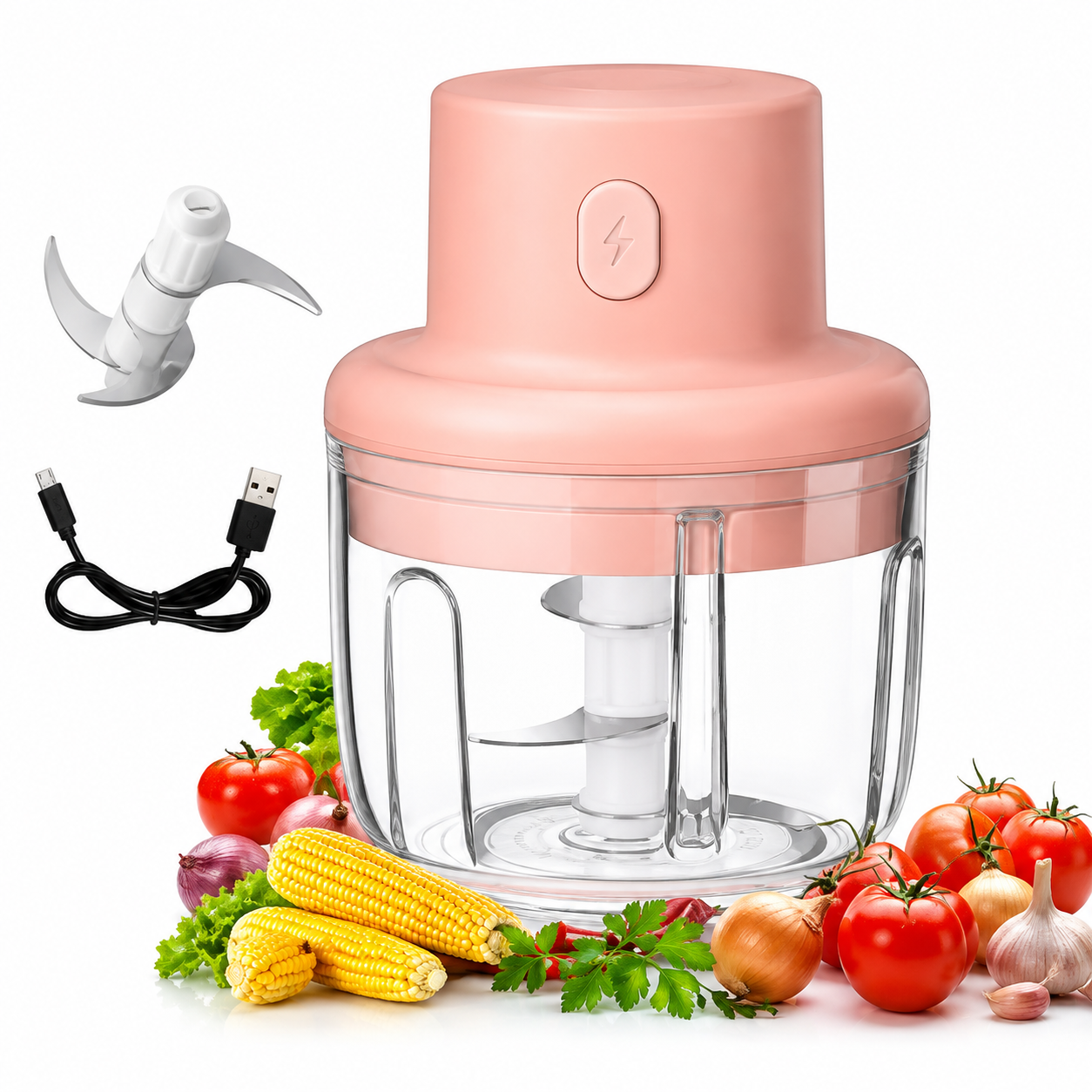 مینی خردکن شارژی اورجینال Mini سه تیغه